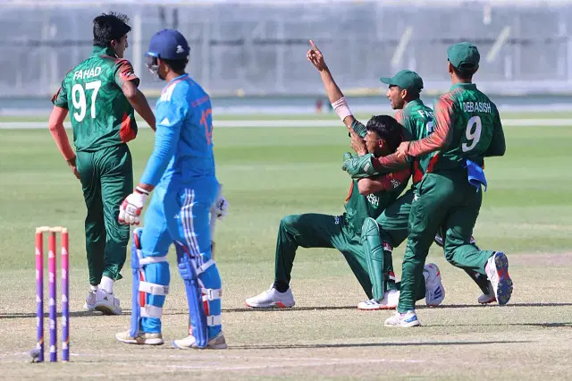 Bangladesh U-19s Shine as Champions After Beating India