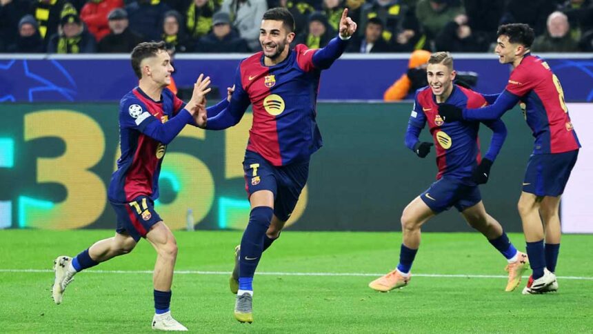 Barcelona Beat Dortmund, Ferran Scores Twice