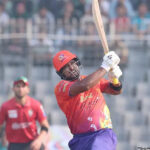 Has BPL seen a match with 29 sixes before?