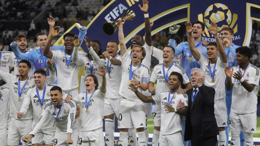 Intercontinental Cup victory for Real Madrid