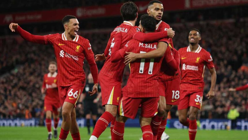 Liverpool Beat Man City to Cement Top Spot in League