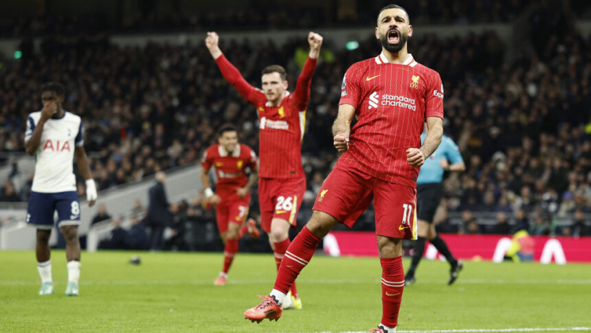 Liverpool crushes Tottenham in high-scoring victory