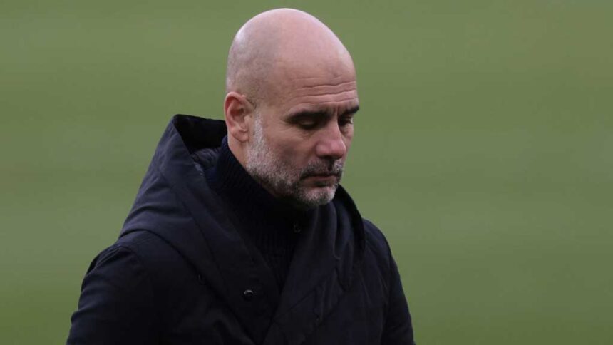 Pep Guardiola worries about Champions League place