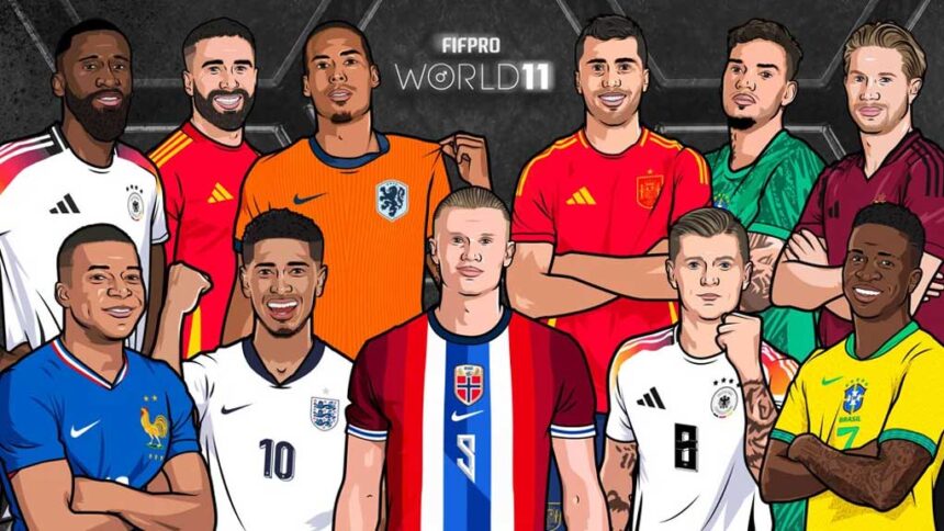 Real Madrid Dominates Team of the Year, Messi Left Out