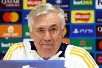 Real Madrid’s Top Eight Spot in Doubt, Says Coach