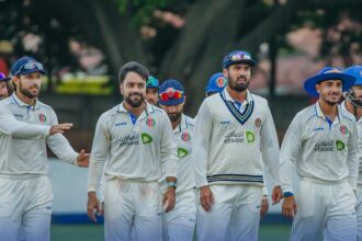 Afghanistan closing in on win with Ismat and Rashid