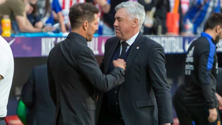 Ancelotti's 7 year old words used in Simeone's reply
