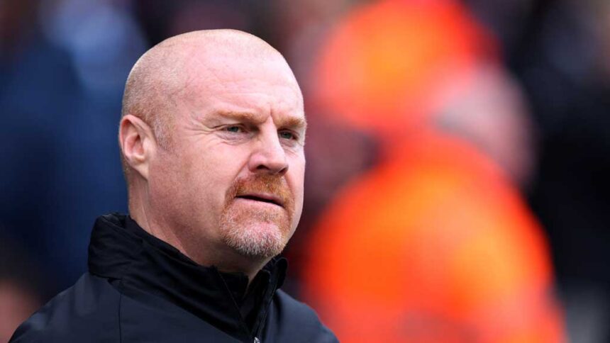 Everton coach Dyche sacked three hours before the match