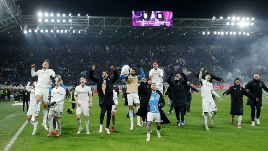 Napoli earns hard fought win against Atalanta