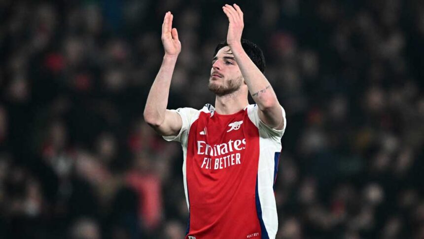 Rice regrets not scoring 10 goals against Tottenham