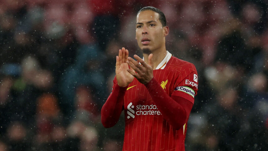 Van Dijk criticizes referee after Tottenham loss