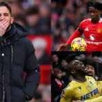 Man United beaten by Crystal Palace at home
