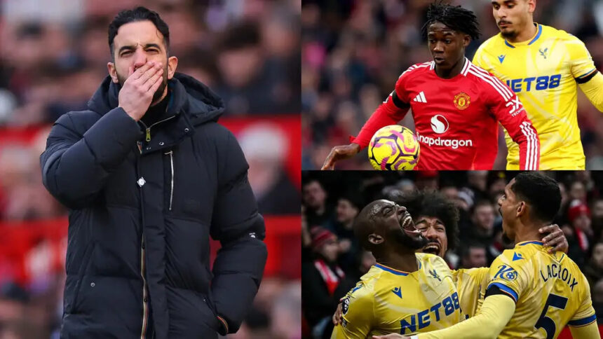 Man United beaten by Crystal Palace at home