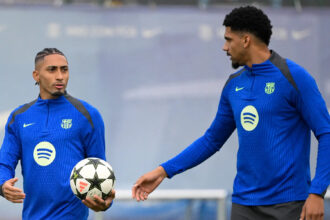 Araujo and Raphinha to miss the game against Osasuna