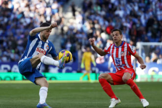 Atlético Madrid settles for draw against Espanyol