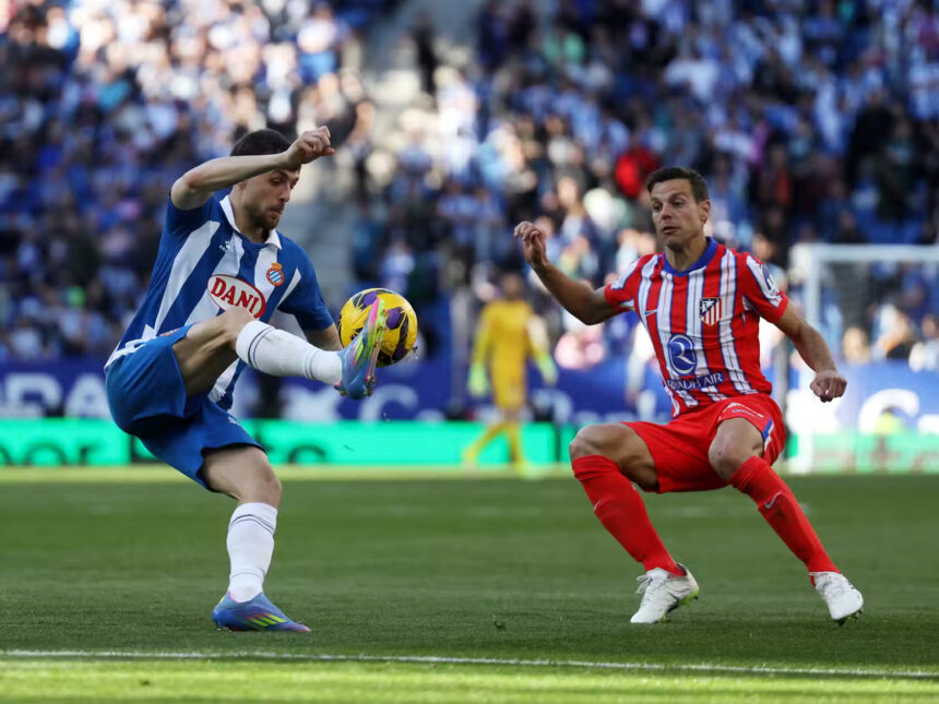 Atlético Madrid settles for draw against Espanyol