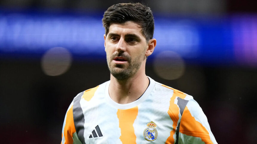 Courtois will miss Real Madrid's next two matches