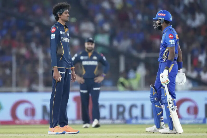 Gujarat Titans secure win over Mumbai Indians