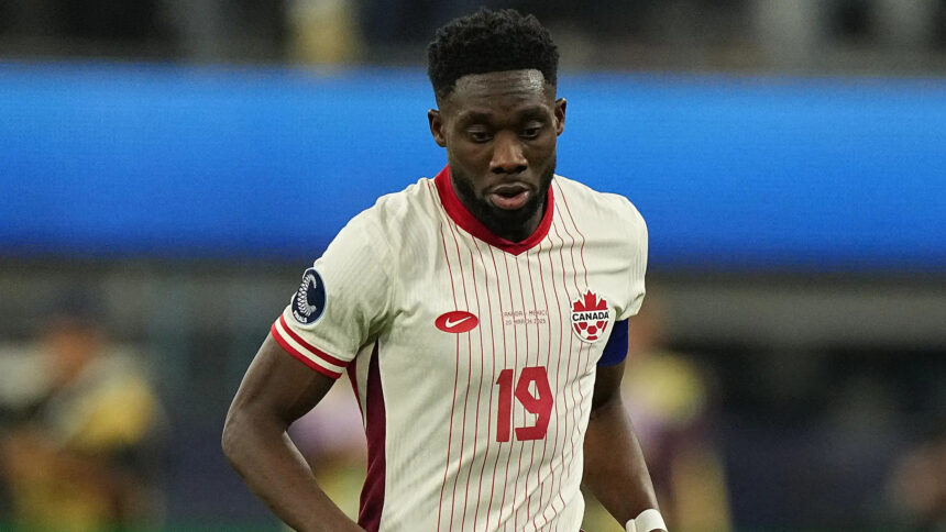 Injury setback for Bayern as Davies season is over