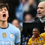 Man City's early lead slips away against Brighton