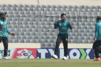 Mominul’s 8 run heartbreak, Miraz & Shariful shine