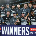 New Zealand won by 8 wickets against Pakistan