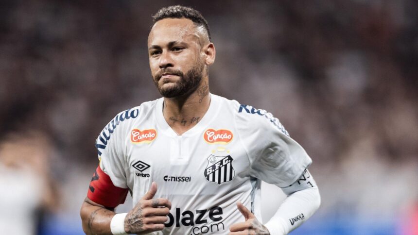 Neymar reacts to being dropped from Brazil team