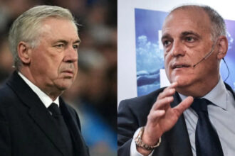 Tebas responds to Ancelotti’s old statement