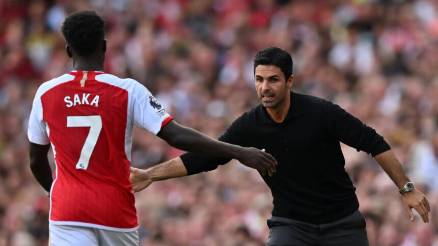 Arsenal coach clears doubts over Saka’s fitness