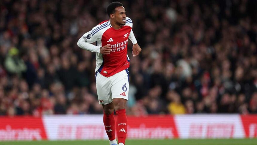 Arsenal coach faces challenge with Gabriel's injury