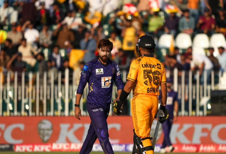 Babar's PSL starts with a duck, Amir strikes early
