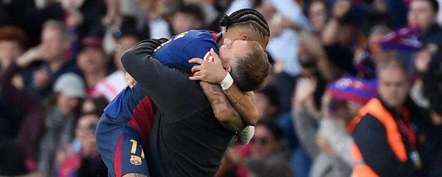 Barcelona come back from 2 goals down to win