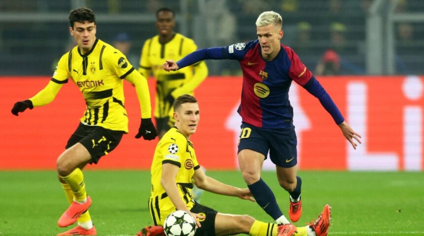 Barcelona’s Olmo set for Dortmund return leg