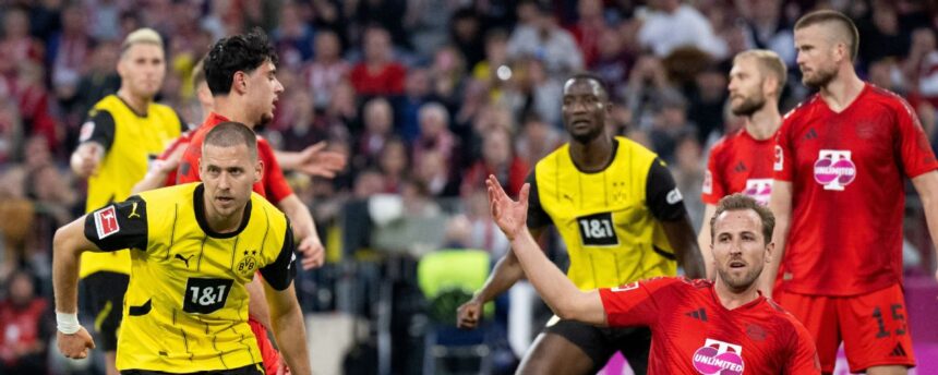 Borussia Dortmund battle to draw vs Bayern