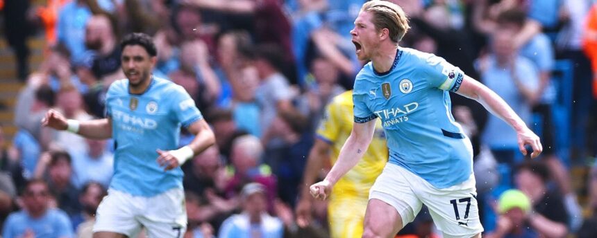 De Bruyne eyes farewell gift for Man City