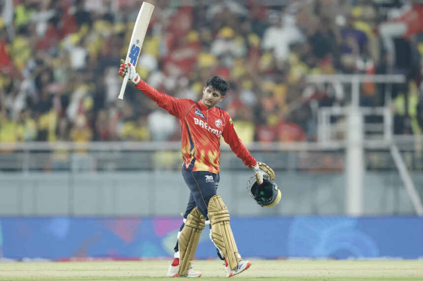 Indian batter hits 100 off 39 balls in big hitting show