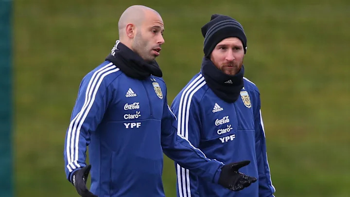 Mascherano feels awkward praising goat Messi