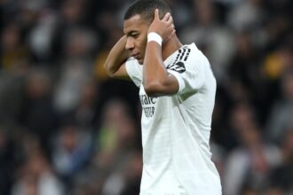 Mbappé failing to shine at Real Madrid