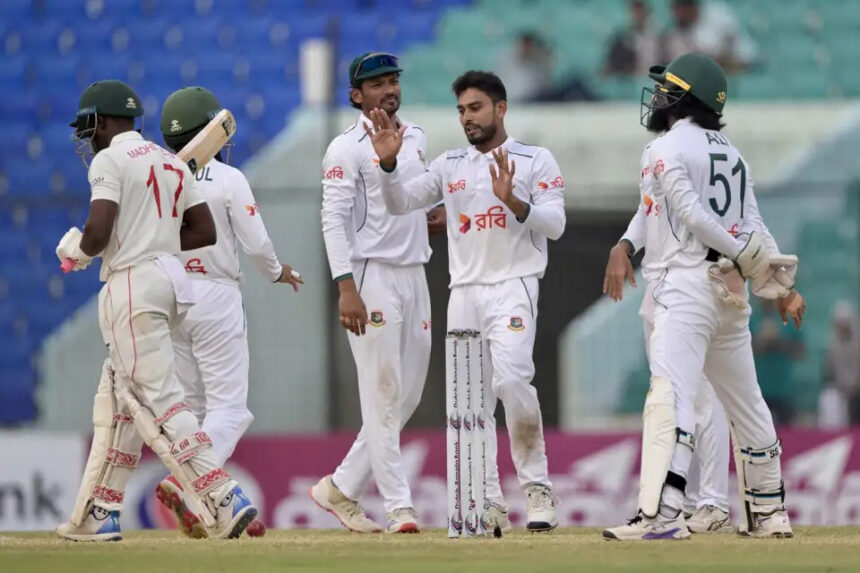 Miraz’s brilliance leads Bangladesh to victory