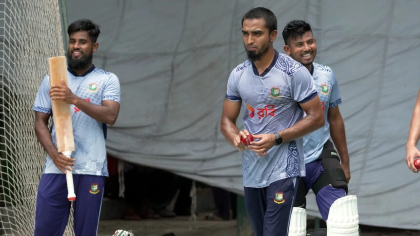 Tanzim replaces Taskin in test squad