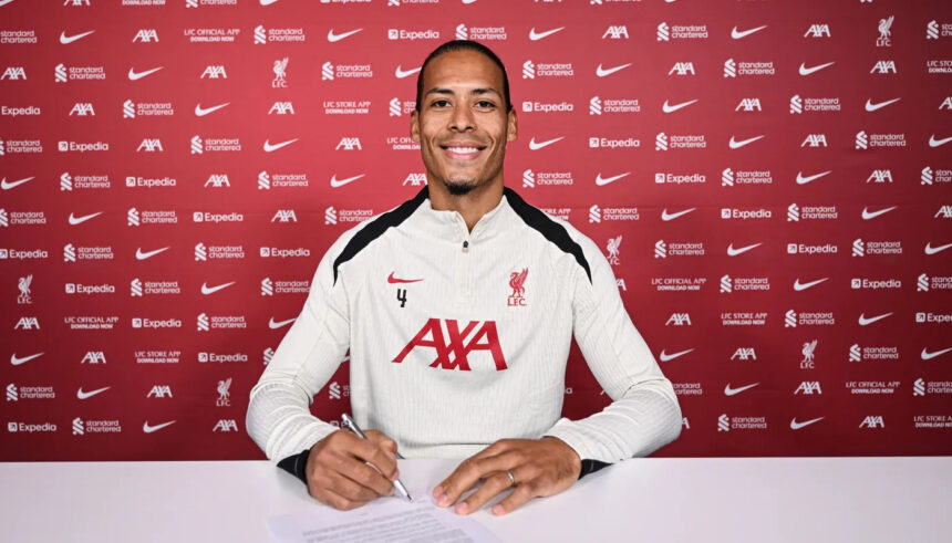 Van Dijk becomes highest earning defender