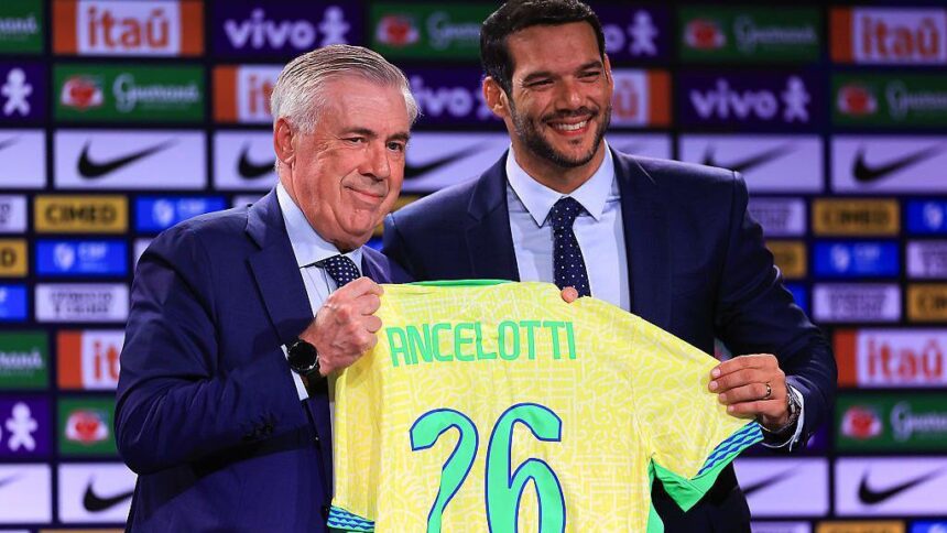 Ancelotti aims to make Brazil champions again