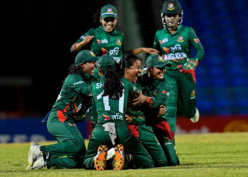 Bangladesh women's team improves in ODI rankings