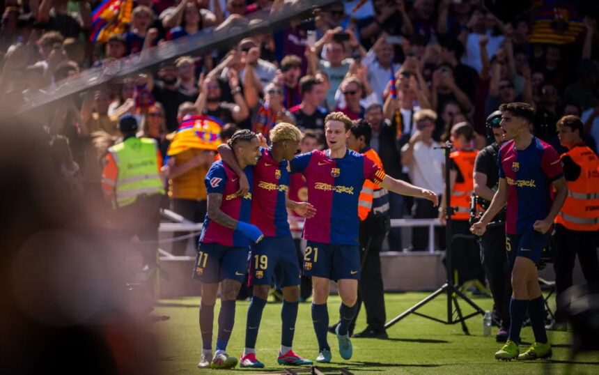 Barcelona beat Real Madrid again, close to the title