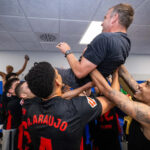 Barcelona coach reveals story behind three trophy season