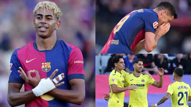 Barcelona loses to Villarreal in season finale at home