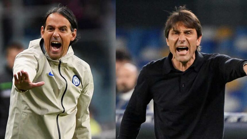 Coaches of Inter, Napoli suspended for crucial clash