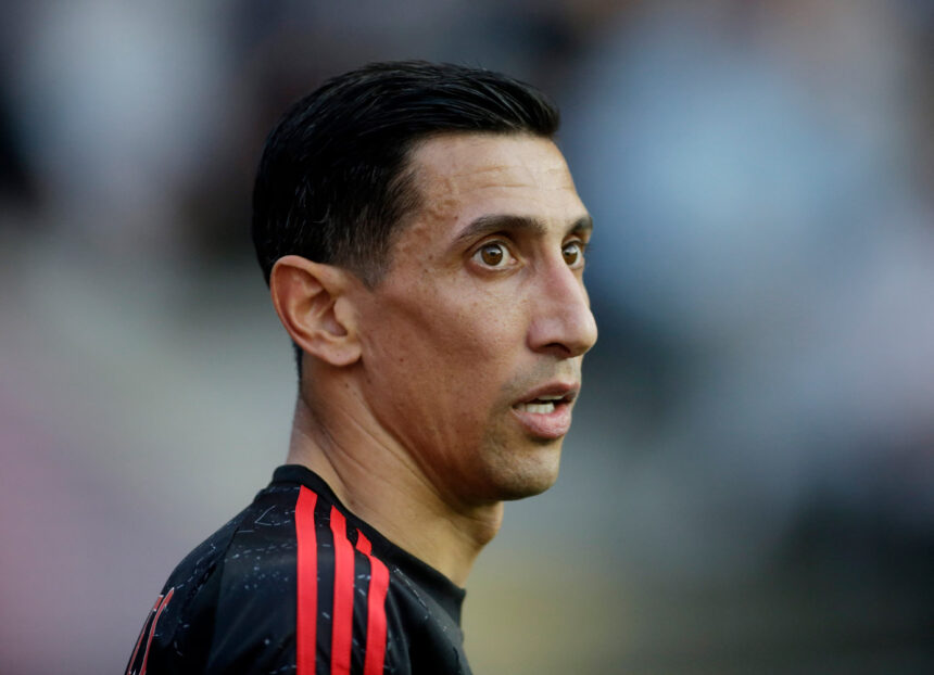 Di Maria says goodbye to Benfica