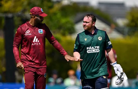 Ireland thrash West Indies for third straight win