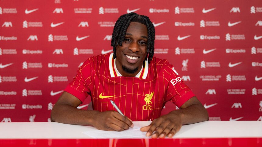 Liverpool sign Jeremie Frimpong to replace Trent